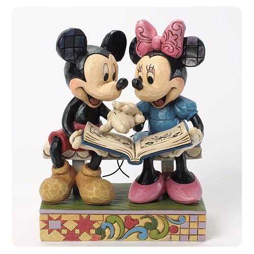 Disney Traditions Mickey and Minnie Sharing Memories Statue 