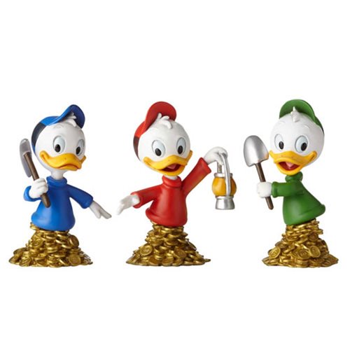 DuckTales Huey Dewey and Louie Grand Jester Mini-Bust       