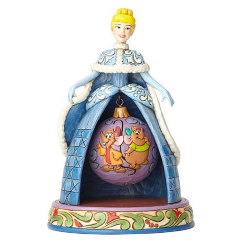 Disney Traditions Cinderella Christmas Statue               