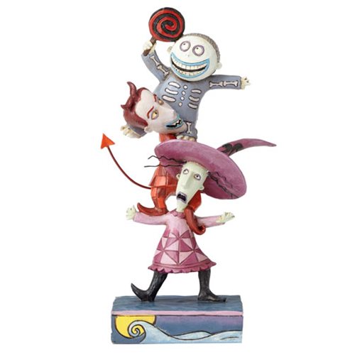 Disney Traditions NBX Lock, Shock, and Barrel Statue        