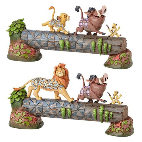 Disney Traditions Lion King Simba Timon and Pumbaa Statue   