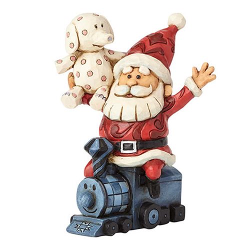 Rudolph the Red-Nosed Reindeer Santa with Misfits Statue    