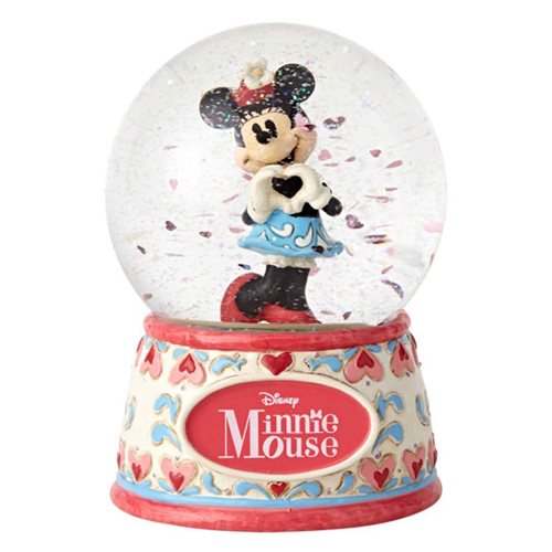 Disney Traditions Sweetheart Minnie Mouse Water Globe       