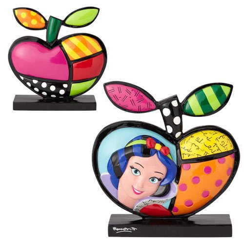 Disney Snow White Apple Statue by Romero Britto             