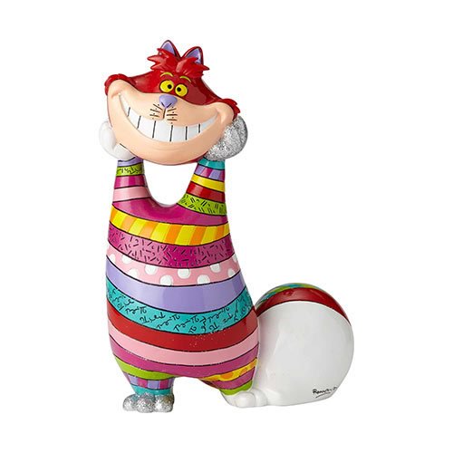 Disney Cheshire Cat 14 1/4-Inch Statue by Romero Britto     