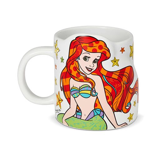 Disney Little Mermaid Ariel Mug by Romero Britto            