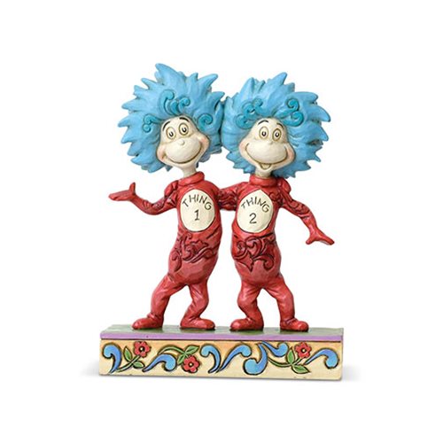 Dr. Seuss Thing 1 and Thing 2 Statue by Jim Shore           