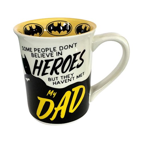 DC Comics Batman Dad Heroes 16 oz. Mug                      