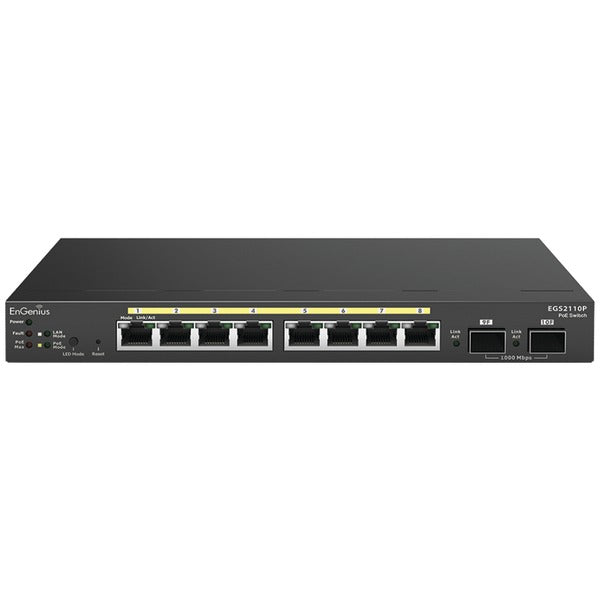 8-PORT SMART SWITCH BLK