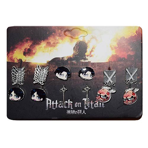 Attack on Titan 6-Pack Stud Earring Set                     