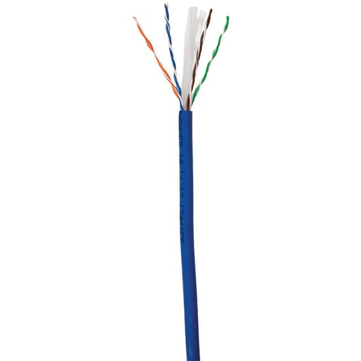 CAT5E 1000FT B0X BLU