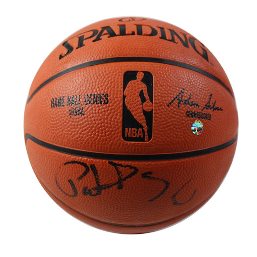 Patrick Ewing Signed NBA Mini 5 Inch Synthetic Basketball