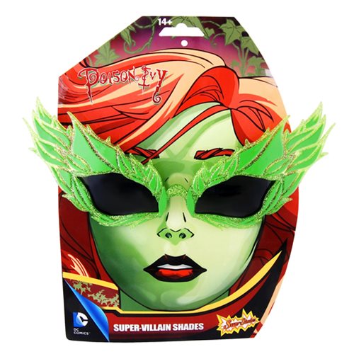 Batman Poison Ivy Leaf Sun-Staches                          