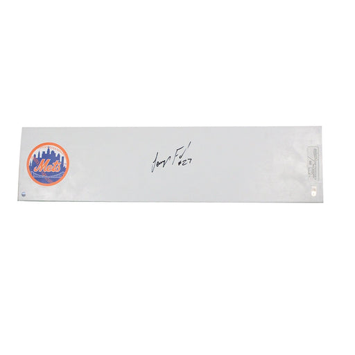 Jeurys Familia Signed New York Mets Pitching Rubber (MLB Auth)