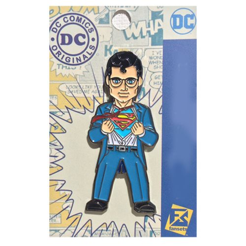 Superman Secret Identity Pin                                