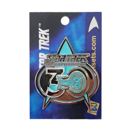 Star Trek TNG 30th Commemorative Badge Magnet Pin           