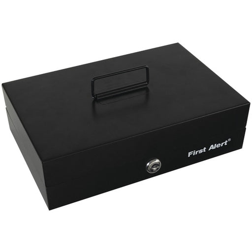 STEEL CASH BOX W TRAY