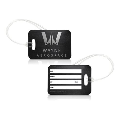 Justice League Wayne Aerospace Luggage Tag                  