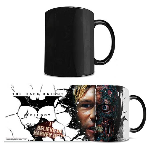 Batman Dark Knight Trilogy Two-Face Morphing Mug            