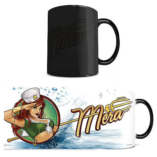 DC Comics Justice League Mera Bombshells Morphing Mug       