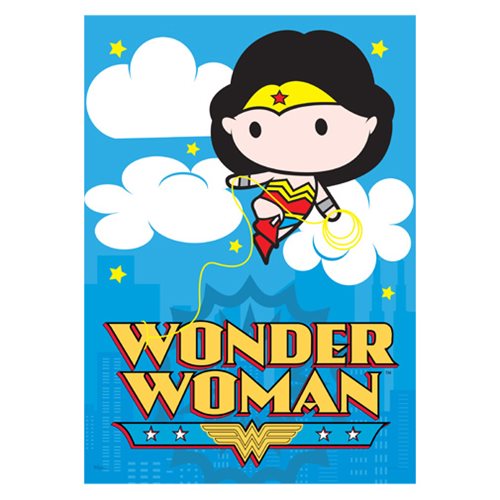 DC Comics Cartoon Wonder Woman MightyPrint Wall Art Print   