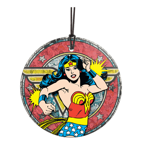 DC Comics Wonder Woman Retro StarFire Prints Ornament       