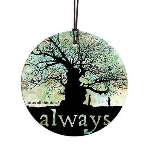 Harry Potter Always StarFire Prints Hanging Glass Ornament  