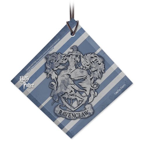 Harry Potter Ravenclaw Crest StarFire Prints Glass Ornament 