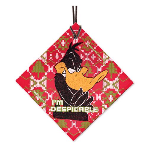 Looney Tunes Daffy Duck Pattern StarFire Prints Ornament    