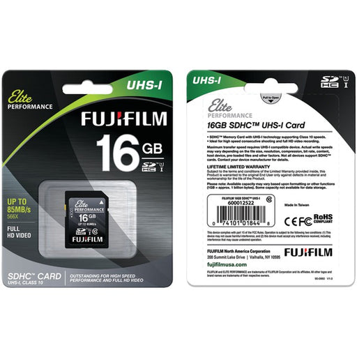 16GB SDHC UHS-I ELITE CRD