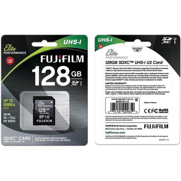 128GB SDHC UHS-I U3 CRD