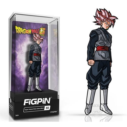 Dragon Ball Super Super Saiyan Rose Goku Black Enamel Pin   