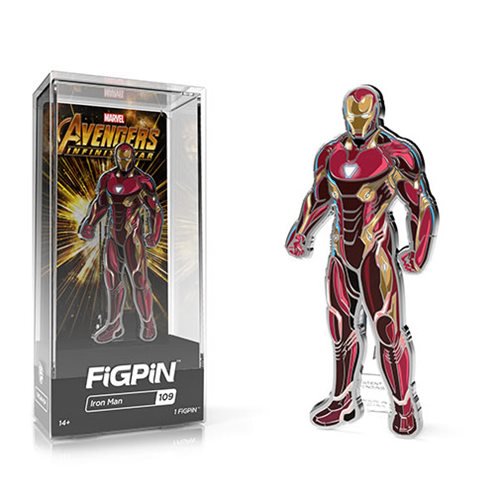 Marvel Avengers: Infinity War Iron Man FiGPiN Enamel Pin    