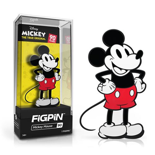 Mickey Mouse 90th Anniversary FiGPiN Enamel Pin             