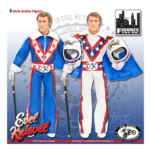 Evel Knievel 8-Inch Action Figure Case                      