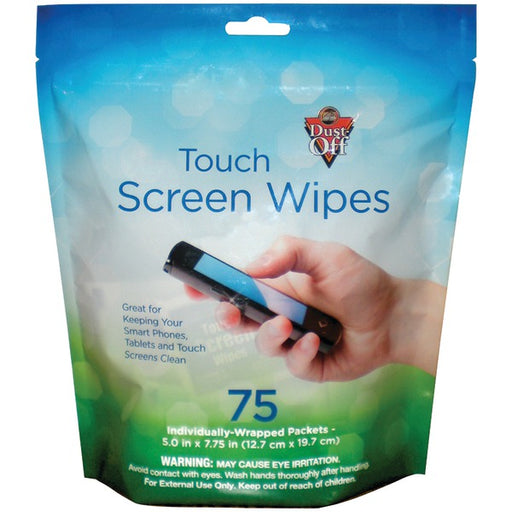 75CT TOUCH SCRN WIPES