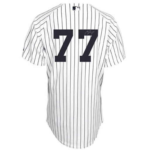 Clint Frazier Signed New York Yankees Authentic Flex Base Pinstripe Jersey