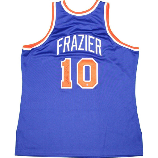 Walt Frazier Signed 1972-73 Authentic New York Knicks Jersey