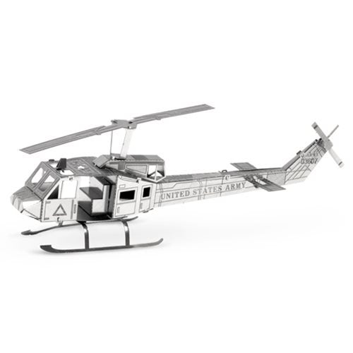 Huey UH-1 Helicopter Metal Earth Model Kit                  