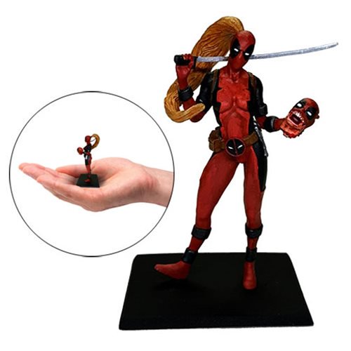 Deadpool Lady Deadpool Metal Miniature Mini-Figure          