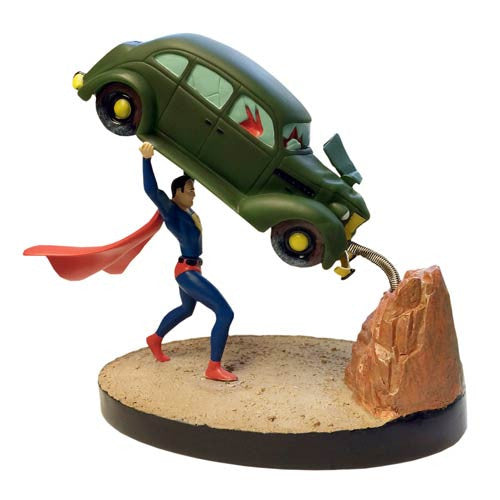 Superman Action Comics #1 Premium Motion Statue             