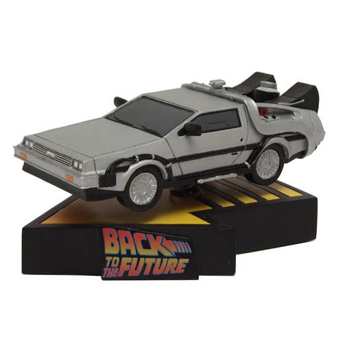 Back to the Future DeLorean Time Machine Motion Statue      