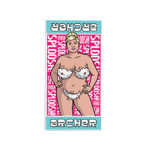 Archer Pam Sploosh Bikini Cotton Towel                      