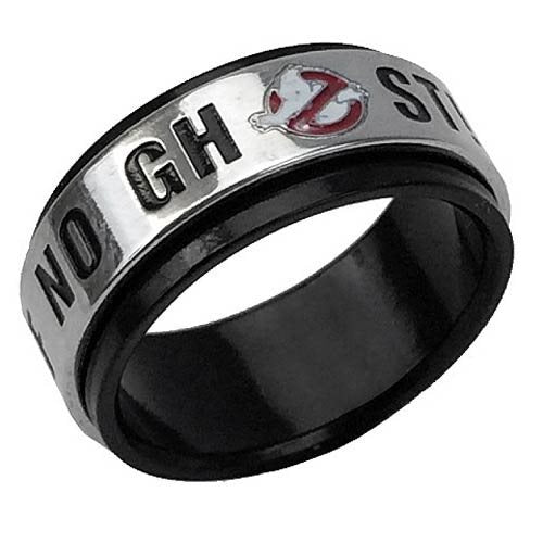 Ghostbusters No Ghosts Spinner Ring                         