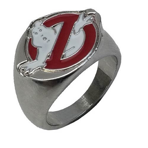 Ghostbusters Logo Signet Ring                               