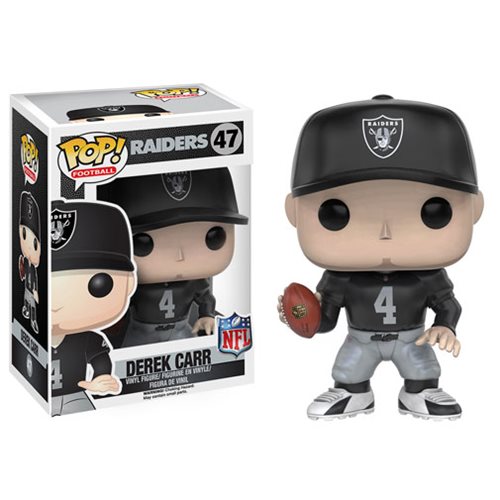 NFL Derek Carr Wave 3 Pop! Vinyl Figure                     