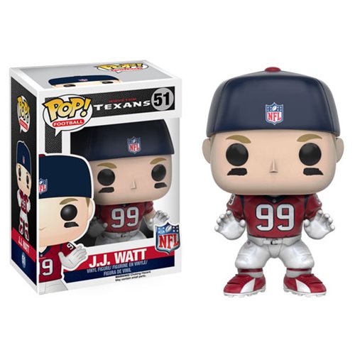 NFL J.J. Watt Wave 3 Pop! Vinyl Figure                      