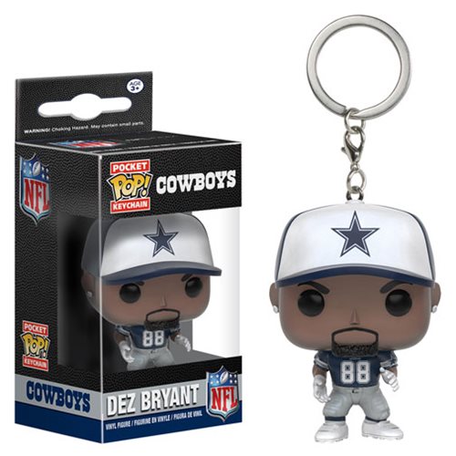 NFL Dez Bryant Pocket Pop! Vinyl Key Chain                  