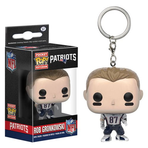 NFL Rob Gronkowski Pocket Pop! Vinyl Key Chain              