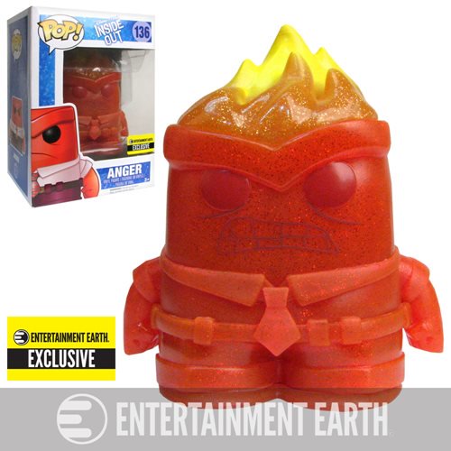 Inside Out Crystal Anger Pop! Vinyl Figure - EE Exclusive   